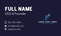 Tech Cable Wire Business Card