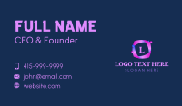 Aperture Business Card example 3