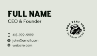 Skull Snake Death Business Card