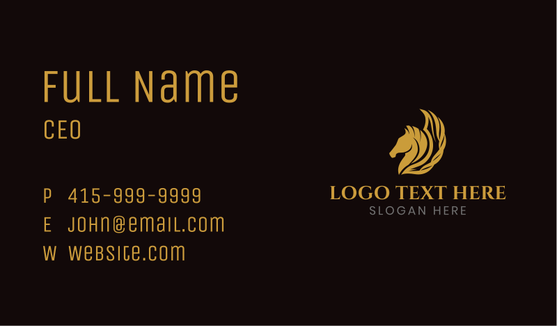 High Quality Business Card example 2