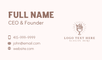 Cold Ice Cream Parfait  Business Card