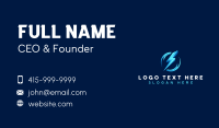 Bolt Lightning Power Business Card