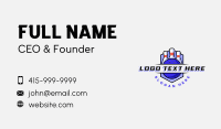 Sports Bowling Competition Business Card