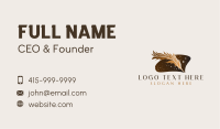 Quill Feather Publication Business Card