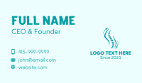 Spinal Cord Treatment Business Card Design