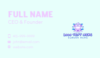 Retro Bunny Rabbit Business Card Design