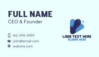 Blue Water Media Player Business Card
