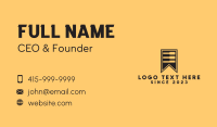 Electronic Keyboard Business Card example 2