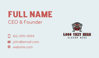 Viking Warrior Axe Business Card