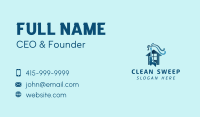 Home Cleaning Wash Business Card Image Preview