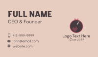 Embroidery Business Card example 4