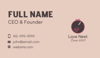 Heart Love Embroidery Business Card Image Preview