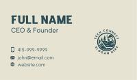 Forest Cabin Repair Business Card
