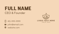 Tepee Business Card example 2