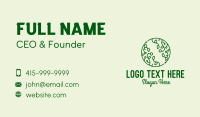 Eco Seedling Circle Business Card