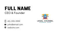 Builder Hammer Renovation Business Card