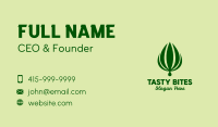 Natural Products Business Card example 1