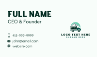 Quarry Mountain Truck Business Card Design