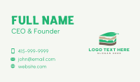 Leaf Cake Slice  Business Card