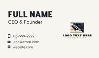 Mountain Rock Climbing Business Card