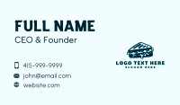 Glitch Sandwich Snack Business Card