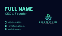 Medical Thyroid Wellness Business Card Design