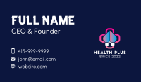 Medical Cross Health Center Business Card Image Preview