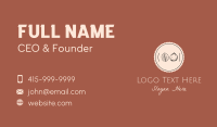 Food Production Business Card example 1