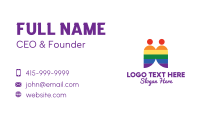 Pride Parade Business Card example 4
