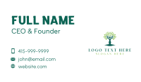 Human Tree Eco Business Card Design