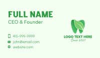 Oral Business Card example 4