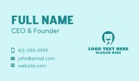 Happy Tooth Dentist Business Card Design