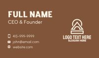 White Temple  Business Card