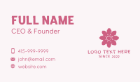 Flower Paint Watercolor  Business Card