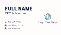 Natural Diamond Gem Business Card Design