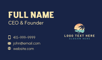 Bech Sunset Vacation Business Card