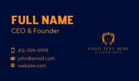 Royal Crown Shield  Business Card