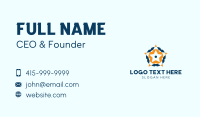 Holiday Event Star Business Card