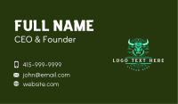 Bull Ranch Horn Business Card