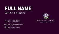 Botanical Lavender Farm Business Card Design