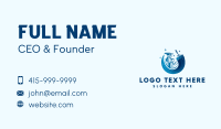 Cleaning Sanitation Wash Business Card