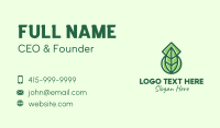 Tea Business Card example 3