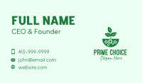 Organic Planting Gear Business Card Image Preview