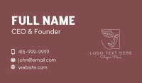 Leaf Business Card example 1