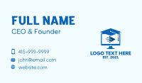 Online Teacher Business Card example 3