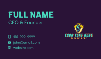 Gaming Eagle Shield Business Card
