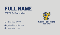 Vulcanizing-shop Business Card example 1