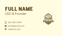 Wood Planer Lumber  Business Card