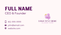 Vietnam Flower Gardening Business Card Design