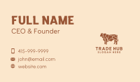 Beef Meat Shop  Business Card